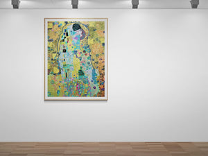 The Kiss by Lesley Blackburn (Original Painting)