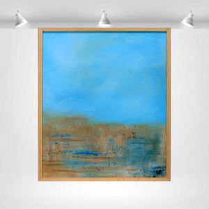 Quiet Horizon (2025) Acrylic painting by Edelgard Schroer