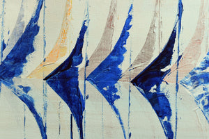 Sailing Rhythm 2025 Acrylic Painting by Edelgard Schroer