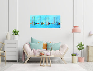 Sailing Symphony (2025) Acrylic painting by Edelgard Schroer