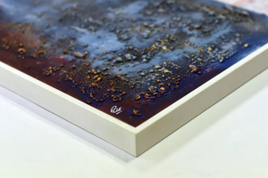 Midnight Ember (2025) Acrylic painting by Edelgard Schroer