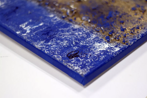 Silent Gilding (2026) Acrylic painting by Edelgard Schroer