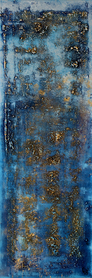 Echo of Midnight (2025) Acrylic painting by Edelgard Schroer