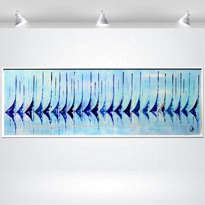 Ocean Harmony 2025 Acrylic painting by Edelgard Schroer