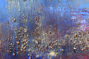 Midnight Ember (2025) Acrylic painting by Edelgard Schroer