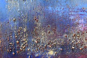 Midnight Ember (2025) Acrylic painting by Edelgard Schroer