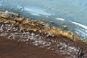 Flow of Time (2025) Acrylic painting by Edelgard Schroer