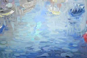 Brixham Harbour – Impressionist Seascape Painting