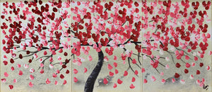 Spring Days in Japan (2025) Acrylic painting by Edelgard Schroer