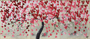 Spring Days in Japan (2025) Acrylic painting by Edelgard Schroer