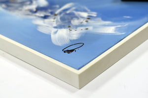 Azure Flow 2025 Acrylic painting by Edelgard Schroer