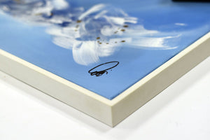 Azure Flow 2025 Acrylic painting by Edelgard Schroer