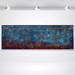 Midnight Ember (2025) Acrylic painting by Edelgard Schroer