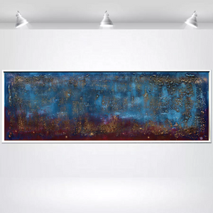 Midnight Ember (2025) Acrylic painting by Edelgard Schroer