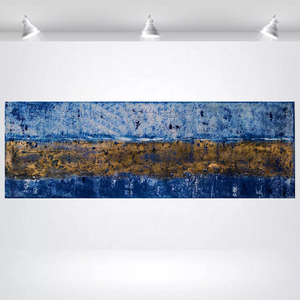 Silent Gilding (2026) Acrylic painting by Edelgard Schroer