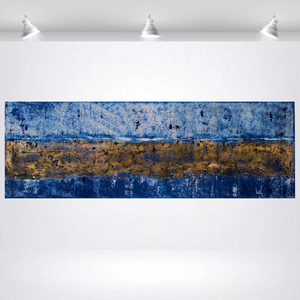 Silent Gilding (2026) Acrylic painting by Edelgard Schroer