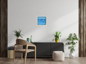 Ocean Breeze (2025) Acrylic painting by Edelgard Schroer