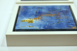 Traces of Gold (2025) Acrylic painting by Edelgard Schroer