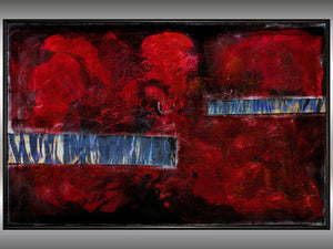 Lead Silence (2025) Acrylic painting by Edelgard Schroer