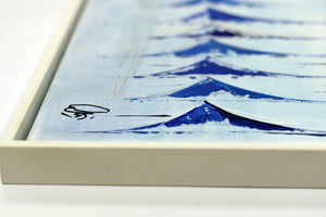 Ocean Harmony 2025 Acrylic painting by Edelgard Schroer