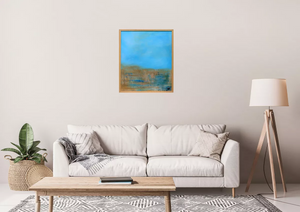 Quiet Horizon (2025) Acrylic painting by Edelgard Schroer