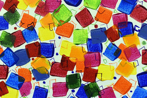 Dancing Pixels 2025 Acrylic Painting by Edelgard Schroer