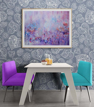 Sweet Mallows Original Oil Painting Lesley Blackburn