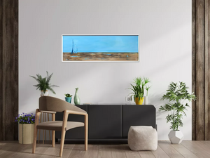 Sailing Silence (2025) Acrylic painting by Edelgard Schroer