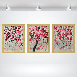 Spring Days in Japan (2025) Acrylic painting by Edelgard Schroer