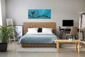 Ocean Loop (2025) Acrylic painting by Edelgard Schroer