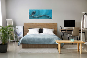 Ocean Loop (2025) Acrylic painting by Edelgard Schroer