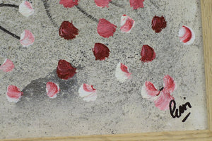 Spring Days in Japan (2025) Acrylic painting by Edelgard Schroer