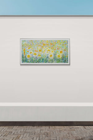 Wild Daisy Meadow Original Painting