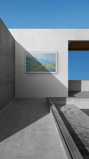 Highlanders on the Loch Scottish Highland Landscape