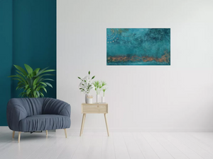 Sun Traces (2025) Acrylic painting by Edelgard Schroer