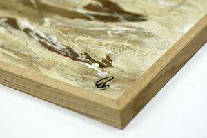 Golden Waves (2025) Acrylic painting by Edelgard Schroer