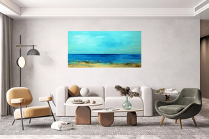 Endless Horizon (2025) Acrylic painting by Edelgard Schroer