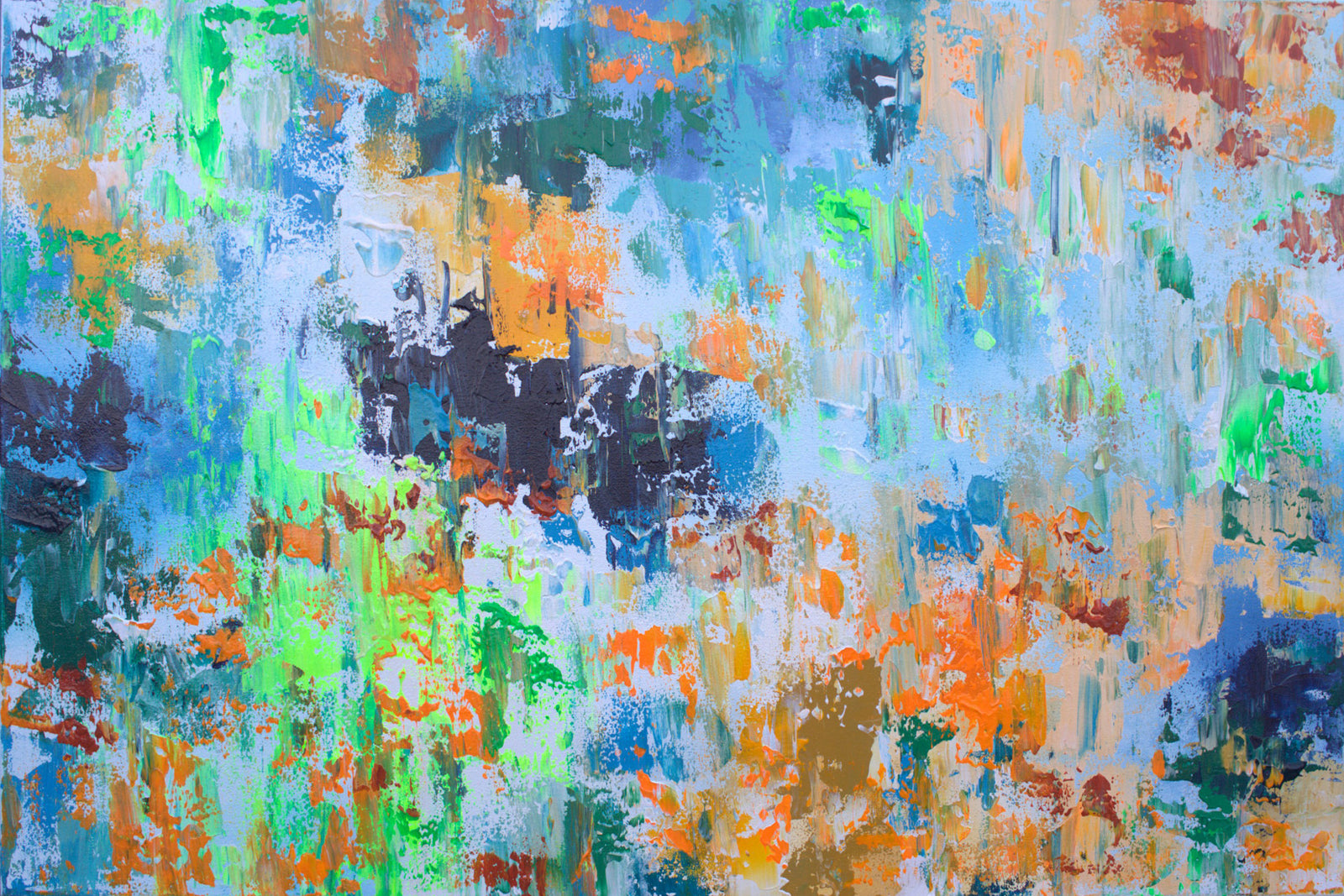 Flow of Dreams Abstract Painting Modern Art