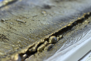 Gilded Thresholds (2026) Acrylic painting by Edelgard Schroer