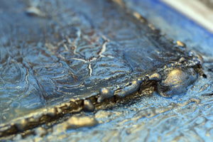 Gilded Thresholds (2026) Acrylic painting by Edelgard Schroer