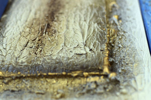 Gilded Thresholds (2026) Acrylic painting by Edelgard Schroer