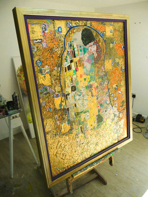 The Kiss by Lesley Blackburn (Original Painting)