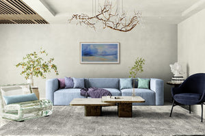 Fisherman’s Cove Original Atmospheric Seascape Painting