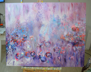 Sweet Mallows Original Oil Painting Lesley Blackburn