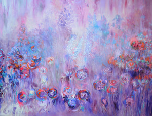 Sweet Mallows Original Oil Painting Lesley Blackburn