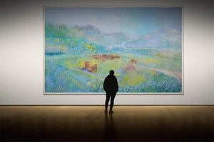 Highlanders on the Loch Scottish Highland Landscape