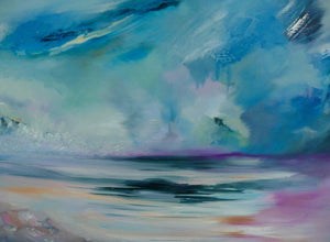 Ocean's Breath Original Impressionistic Seascape Painting