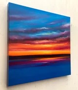 Through the Future Original Oil Painting