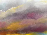 Somewhere in the Autumn Sky Abstract Seascape Sunset