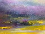 Somewhere in the Autumn Sky Abstract Seascape Sunset